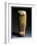 Sculpture Representing a Nude Female Figure, Circa 3300-2900 B.C., Yellow Alabaster-null-Framed Giclee Print