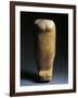 Sculpture Representing a Nude Female Figure, Circa 3300-2900 B.C., Yellow Alabaster-null-Framed Giclee Print