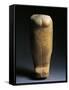 Sculpture Representing a Nude Female Figure, Circa 3300-2900 B.C., Yellow Alabaster-null-Framed Stretched Canvas