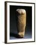 Sculpture Representing a Nude Female Figure, Circa 3300-2900 B.C., Yellow Alabaster-null-Framed Giclee Print