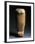 Sculpture Representing a Nude Female Figure, Circa 3300-2900 B.C., Yellow Alabaster-null-Framed Giclee Print