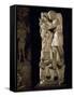 Sculpture Representing Month of September-Benedetto Antelami-Framed Stretched Canvas