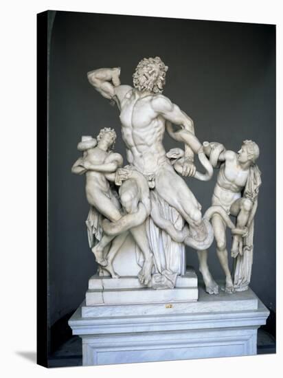 Sculpture, Rome, Lazio, Italy-Richard Ashworth-Stretched Canvas