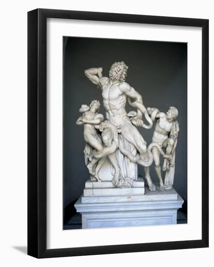 Sculpture, Rome, Lazio, Italy-Richard Ashworth-Framed Photographic Print