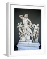 Sculpture, Rome, Lazio, Italy-Richard Ashworth-Framed Photographic Print