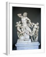 Sculpture, Rome, Lazio, Italy-Richard Ashworth-Framed Photographic Print
