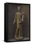 Sculpture. The Ancient Torso (Artemis Statue). Was Restored by Thorvaldsen as Ceres-null-Framed Stretched Canvas