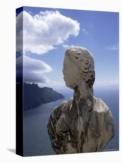 Sculpture, Villa Cimbrone, Ravello, Campania, Italy-Christina Gascoigne-Stretched Canvas