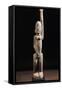 Sculpture with Arm Raised to Pray for Rain-null-Framed Stretched Canvas