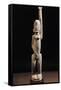 Sculpture with Arm Raised to Pray for Rain-null-Framed Stretched Canvas