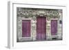 Sculptured Facade In Le Marais-Cora Niele-Framed Giclee Print