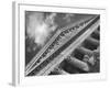 Sculptured Frieze of the US Supreme Court Building Emblazoned with Equal Justice under Law-Margaret Bourke-White-Framed Photographic Print