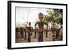 Sculptures at the Rock Garden, Built by Nek Chand, Chandigarh, Punjab and Haryana Provinces, India-Ben Pipe-Framed Photographic Print
