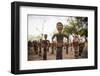 Sculptures at the Rock Garden, Built by Nek Chand, Chandigarh, Punjab and Haryana Provinces, India-Ben Pipe-Framed Photographic Print