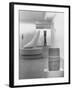 Sculptures by Brancusi on Exhibit at the Guggenheim Museum-Nina Leen-Framed Photographic Print