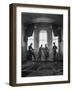 Sculptures by Elie Nadelman Standing Around the Parlor of the Deceased Artist's Home-W^ Eugene Smith-Framed Photographic Print