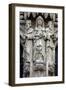 Sculptures from Brabantine Gothic Style, St Michael and St Gudula Cathedral, Brussels, Belgium-null-Framed Giclee Print