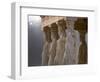 Sculptures of the Caryatid Maidens Support the Pediment of the Erecthion Temple-Nancy Noble Gardner-Framed Photographic Print