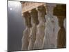 Sculptures of the Caryatid Maidens Support the Pediment of the Erecthion Temple-Nancy Noble Gardner-Mounted Photographic Print