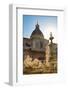 Sculptures of the Fontana Pretoria in Piazza Pretoria in Palermo, Sicily, Italy, Europe-Martin Child-Framed Photographic Print