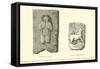 Sculptures of the Period of the Incas-Édouard Riou-Framed Stretched Canvas