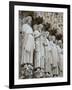 Sculptures on Notre-Dame, Paris, France-Lisa S. Engelbrecht-Framed Photographic Print