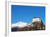 Scuol Castle (Schloss Tarasp), Scuol-Tarasp, Graubunden, Swiss Alps, Switzerland, Europe-Christian Kober-Framed Photographic Print