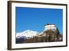 Scuol Castle (Schloss Tarasp), Scuol-Tarasp, Graubunden, Swiss Alps, Switzerland, Europe-Christian Kober-Framed Photographic Print