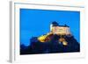 Scuol Castle (Schloss Tarasp), Scuol-Tarasp, Graubunden, Swiss Alps, Switzerland, Europe-Christian Kober-Framed Photographic Print