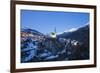 Scuol, Graubunden, Swiss Alps, Switzerland, Europe-Christian Kober-Framed Photographic Print