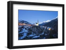 Scuol, Graubunden, Swiss Alps, Switzerland, Europe-Christian Kober-Framed Photographic Print