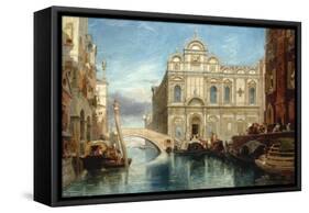 Scuola di San Marco, Venice, 1860-James Holland-Framed Stretched Canvas