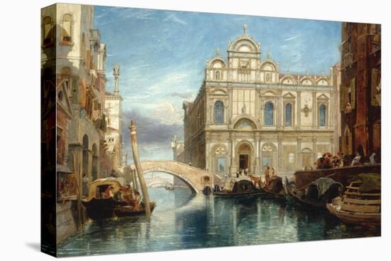 Scuola di San Marco, Venice, 1860-James Holland-Stretched Canvas