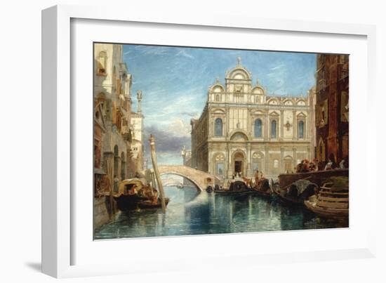 Scuola di San Marco, Venice, 1860-James Holland-Framed Giclee Print