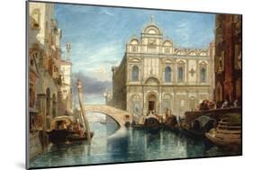 Scuola di San Marco, Venice, 1860-James Holland-Mounted Giclee Print