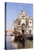 Scuola Grandi di San Marco and Campo San Giovanni e Paolo, Venice-Martin Rico y Ortega-Stretched Canvas