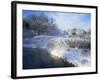 Scuppernong Creek in Winter Snow, Wisconsin, USA-Larry Michael-Framed Photographic Print