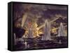 Scuttling of Japanese Ships at Port Arthur to Block Russian Entry-null-Framed Stretched Canvas