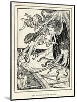 Scylla the Six-Headed Monster-Henry Justice Ford-Mounted Art Print