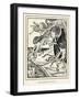 Scylla the Six-Headed Monster-Henry Justice Ford-Framed Art Print