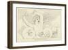 Scylla-John Flaxman-Framed Giclee Print