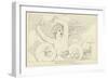 Scylla-John Flaxman-Framed Giclee Print