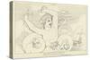 Scylla-John Flaxman-Stretched Canvas