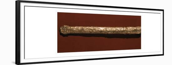 Scythian gold scabbard from Russia, 5th century. Artist: Unknown-Unknown-Framed Premium Giclee Print