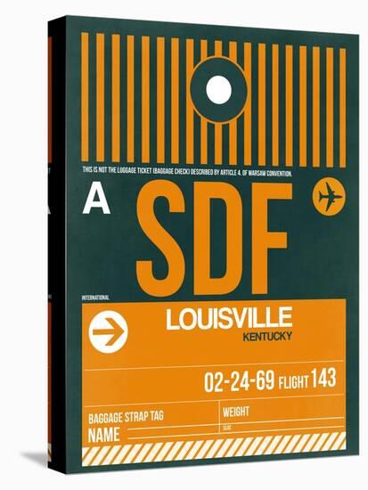 SDF Louisville Luggage Tag I-NaxArt-Stretched Canvas