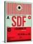 SDF Louisville Luggage Tag II-NaxArt-Stretched Canvas