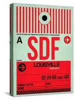 SDF Louisville Luggage Tag II-NaxArt-Stretched Canvas