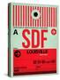 SDF Louisville Luggage Tag II-NaxArt-Stretched Canvas