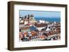 Se (Cathedral) and City Skyline, Lisbon, Portugal, Europe-G&M Therin-Weise-Framed Photographic Print