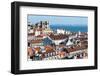 Se (Cathedral) and City Skyline, Lisbon, Portugal, Europe-G&M Therin-Weise-Framed Photographic Print
